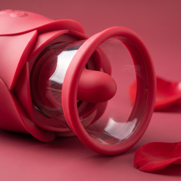 Suction. Tongue. Vibration. <em>All at once.</em>